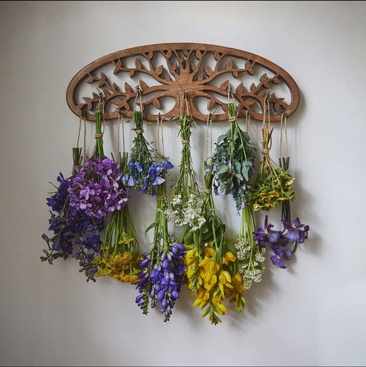 Tree of Life Wall Dry Flower Herb Hanger